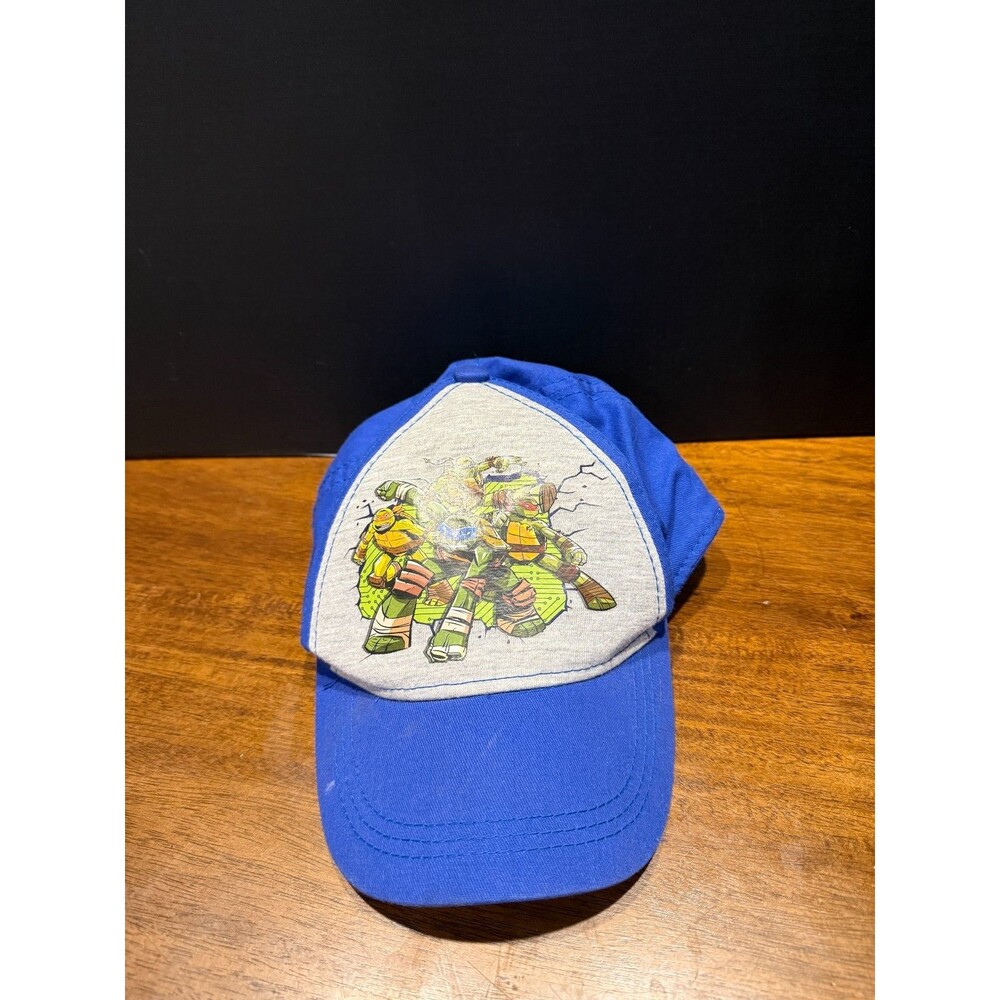 Teenage Mutant Ninja Turtles Hat Kids Nickelodeon Snapback Blue Cap